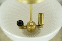 Waldorf Astoria Cut Frosted Crystal Brass Semi Flush Mount 14 Waldorf Astoria Cut Frosted Crystal Brass Semi Flush Mount -OGT Sale Store wan251288b 05