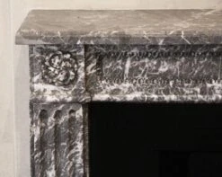 Waldorf Astoria Brown Breche Louis XVI Style Marble Mantel 25 Waldorf Astoria Brown Breche Louis XVI Style Marble Mantel -OGT Sale Store wan251337a 08