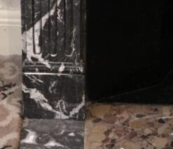 Waldorf Astoria Brown Breche Louis XVI Style Marble Mantel 28 Waldorf Astoria Brown Breche Louis XVI Style Marble Mantel -OGT Sale Store wan251337a 11