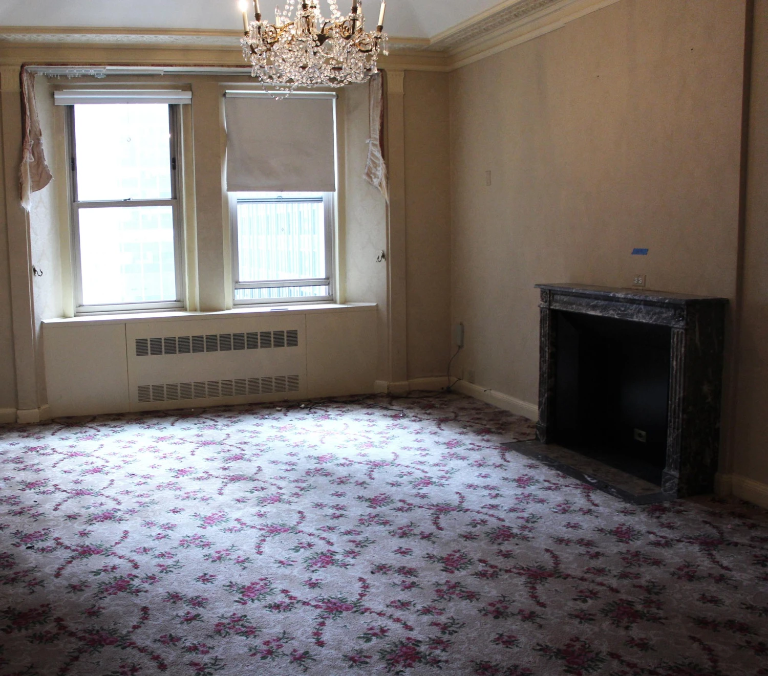 Waldorf Astoria Brown Breche Louis XVI Style Marble Mantel 17 Waldorf Astoria Brown Breche Louis XVI Style Marble Mantel - Image 15