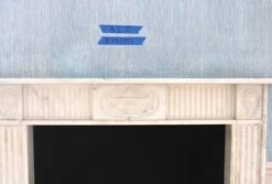 Waldorf Astoria Petite Georgian Carrara Marble Mantel -OGT Sale Store wan251345 04