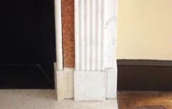 Waldorf Astoria Statuary White Marble Mantel -OGT Sale Store wan251350 10