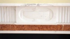 Waldorf Astoria Statuary White Marble Mantel -OGT Sale Store wan251350 11