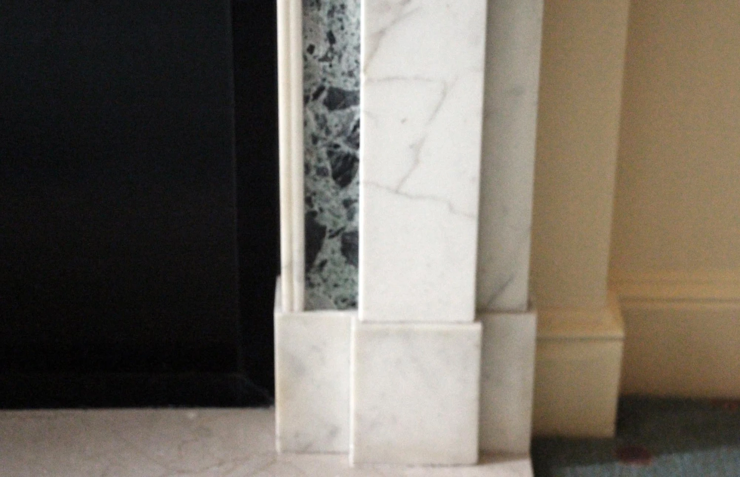 Waldorf Astoria English Regency Carrara Marble Mantel 13 Waldorf Astoria English Regency Carrara Marble Mantel - Image 11