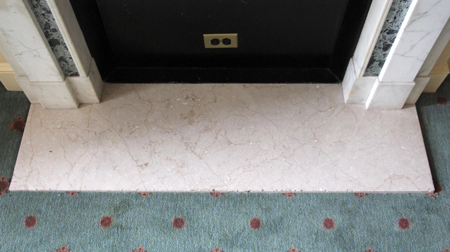 Waldorf Astoria English Regency Carrara Marble Mantel 14 Waldorf Astoria English Regency Carrara Marble Mantel - Image 12