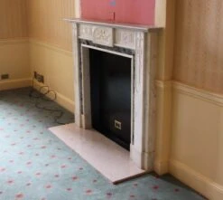 Waldorf Astoria English Regency Carrara Marble Mantel 29 Waldorf Astoria English Regency Carrara Marble Mantel -OGT Sale Store wan251353 13