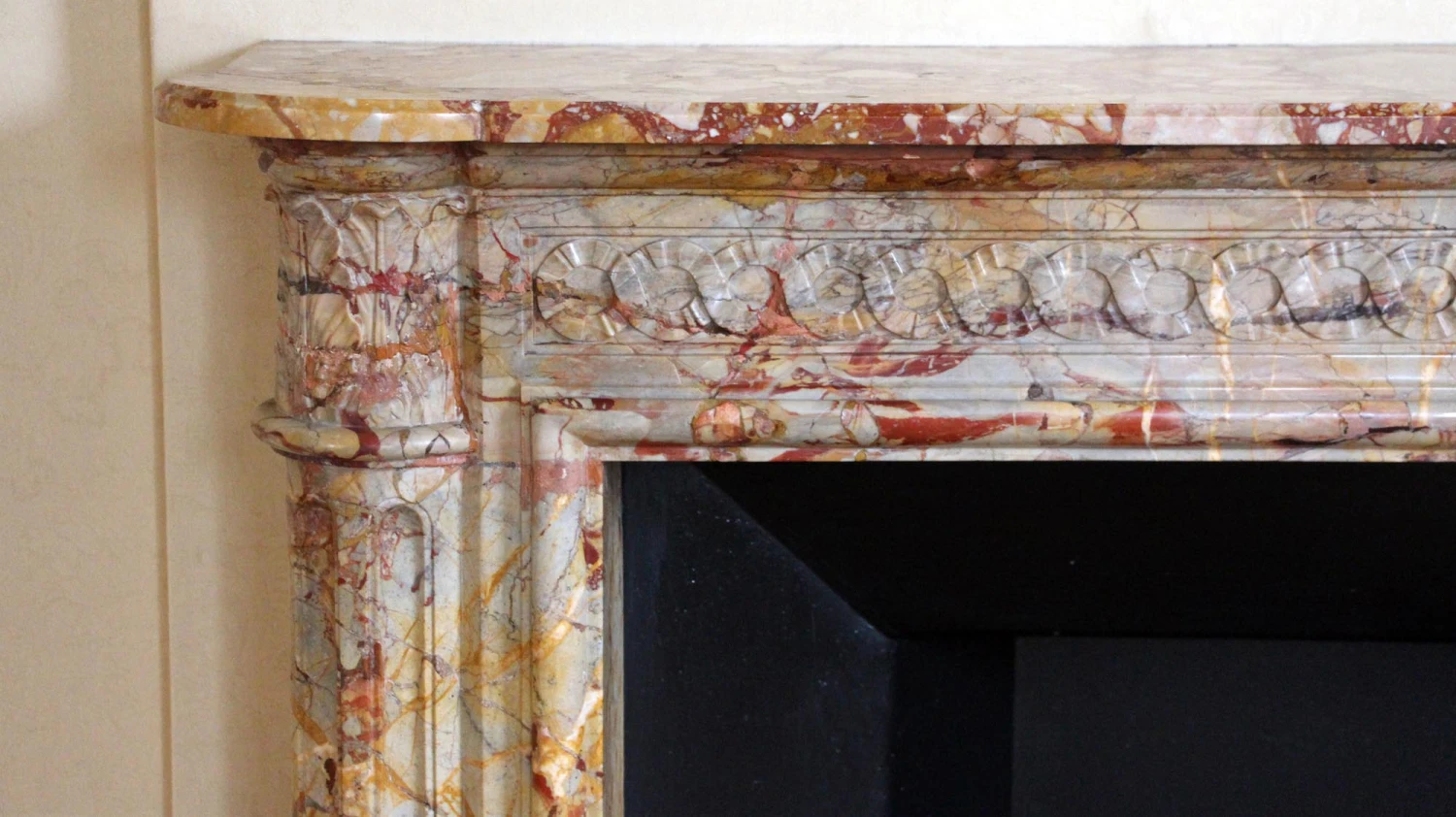 Waldorf Astoria French Regency Carved Brown Mantel 9 Waldorf Astoria French Regency Carved Brown Mantel - Image 7