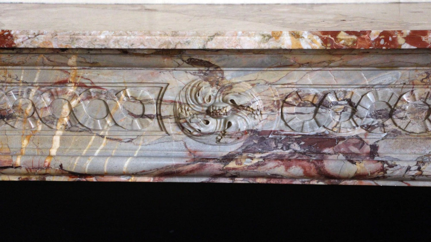 Waldorf Astoria French Regency Carved Brown Mantel 10 Waldorf Astoria French Regency Carved Brown Mantel - Image 8