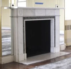 Waldorf Astoria English Regency White & Green Marble Mantel 27 Waldorf Astoria English Regency White & Green Marble Mantel -OGT Sale Store wan251361 11