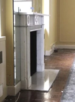 Waldorf Astoria English Regency White & Green Marble Mantel 28 Waldorf Astoria English Regency White & Green Marble Mantel -OGT Sale Store wan251361 12