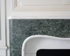 Waldorf Astoria Green & White Vintage Marble Mantel 25 Waldorf Astoria Green & White Vintage Marble Mantel -OGT Sale Store wan251364 08