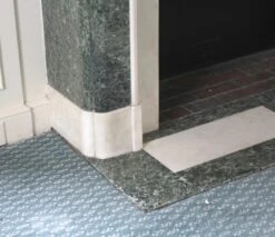 Waldorf Astoria Green & White Vintage Marble Mantel 32 Waldorf Astoria Green & White Vintage Marble Mantel -OGT Sale Store wan251364 15