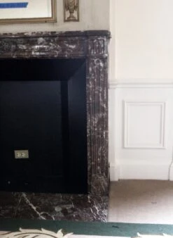 Waldorf Astoria Louis XVI Rouge Royal Marble Mantel -OGT Sale Store wan251371 07