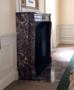 Waldorf Astoria Louis XVI Rouge Royal Marble Mantel -OGT Sale Store wan251371 10