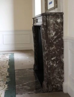 Waldorf Astoria Louis XVI Rouge Royal Marble Mantel -OGT Sale Store wan251371 12