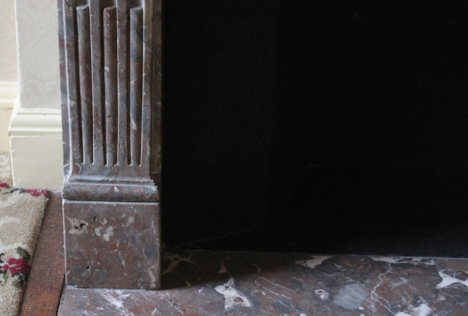 Waldorf Astoria Louis XVI French Regency Marble Mantel 12 Waldorf Astoria Louis XVI French Regency Marble Mantel - Image 10