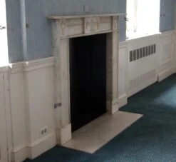 Waldorf Astoria English Regency White Statuary Marble Mantel -OGT Sale Store wan251382 04