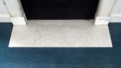 Waldorf Astoria English Regency White Statuary Marble Mantel -OGT Sale Store wan251382 12