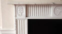 Waldorf Astoria English Regency Carved White Marble Mantel 23 Waldorf Astoria English Regency Carved White Marble Mantel -OGT Sale Store wan251383 07
