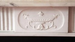 Waldorf Astoria English Regency Carved White Marble Mantel 24 Waldorf Astoria English Regency Carved White Marble Mantel -OGT Sale Store wan251383 08