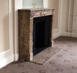 Waldorf Astoria Louis XVI Regency Carved Marble Mantel 20 Waldorf Astoria Louis XVI Regency Carved Marble Mantel -OGT Sale Store wan251392 04