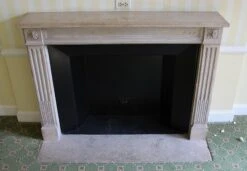 Waldorf Astoria French Regency Tan Limestone Mantel -OGT Sale Store wan251398 05
