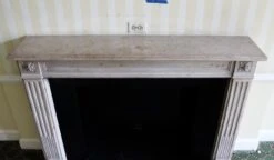 Waldorf Astoria French Regency Tan Limestone Mantel -OGT Sale Store wan251398 06
