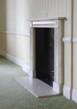 Waldorf Astoria Petite Regency White Marble Mantel -OGT Sale Store wan251401 12