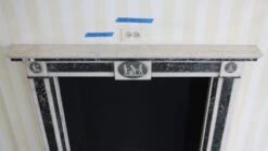 Waldorf Astoria Green & White Figural Marble Mantel 22 Waldorf Astoria Green & White Figural Marble Mantel -OGT Sale Store wan251402 06