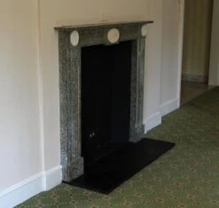 Waldorf Astoria Gray Marble Mantel With Urn Detail 20 Waldorf Astoria Gray Marble Mantel With Urn Detail -OGT Sale Store wan251409 04