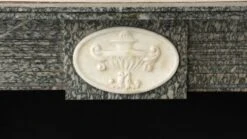 Waldorf Astoria Gray Marble Mantel With Urn Detail 22 Waldorf Astoria Gray Marble Mantel With Urn Detail -OGT Sale Store wan251409 06