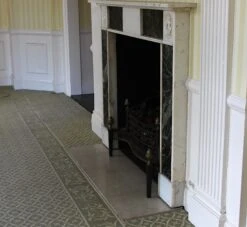 Waldorf Astoria Early Verde Antico And Statuary Marble Mantel 25 Waldorf Astoria Early Verde Antico And Statuary Marble Mantel -OGT Sale Store wan251436 11