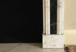 Waldorf Astoria White And Verde Antico Marble Mantel 27 Waldorf Astoria White And Verde Antico Marble Mantel -OGT Sale Store wan251438 11