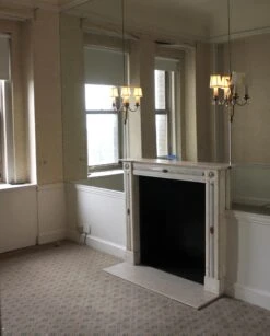 Waldorf Astoria Bulls Eye Motif Marble Mantel -OGT Sale Store wan251561 10