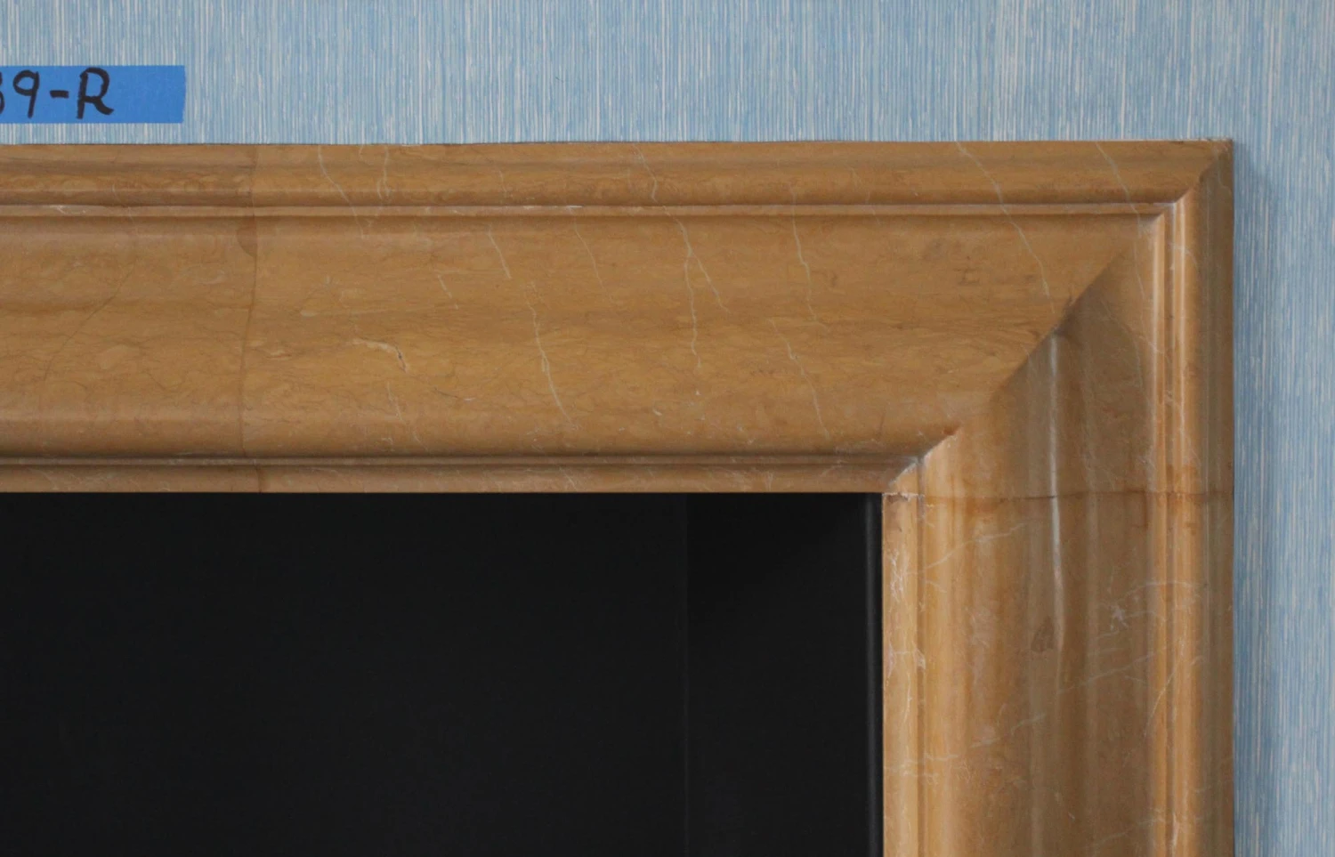 Waldorf Astoria Sienna Bolection Marble Mantel 6 Waldorf Astoria Sienna Bolection Marble Mantel - Image 4