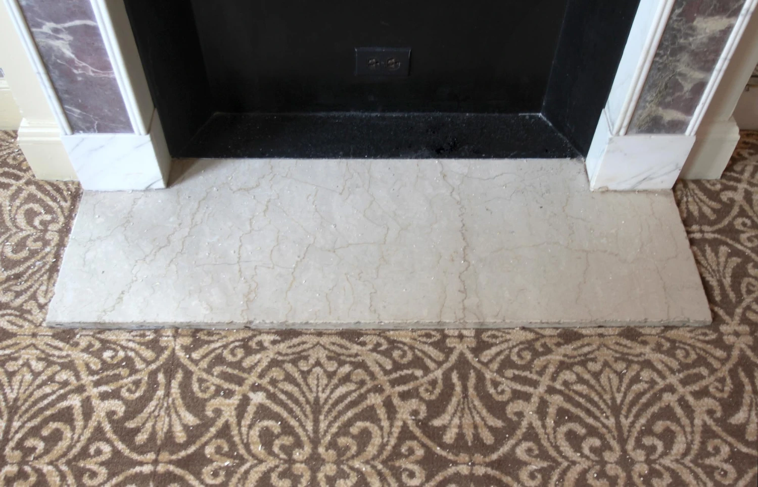 Waldorf Astoria English Regency Marble Fireplace Mantel 13 Waldorf Astoria English Regency Marble Fireplace Mantel - Image 11