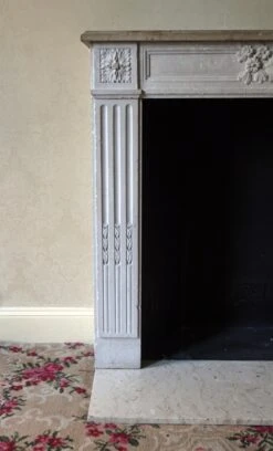 Waldorf Astoria Limestone French Regency Mantel 20 Waldorf Astoria Limestone French Regency Mantel -OGT Sale Store wan251627 04