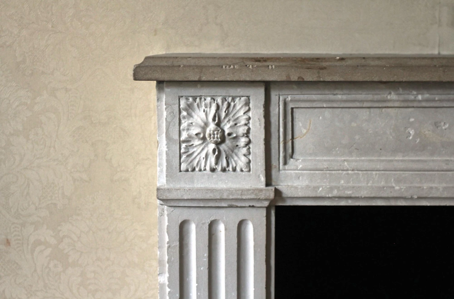 Waldorf Astoria Limestone French Regency Mantel 7 Waldorf Astoria Limestone French Regency Mantel - Image 5