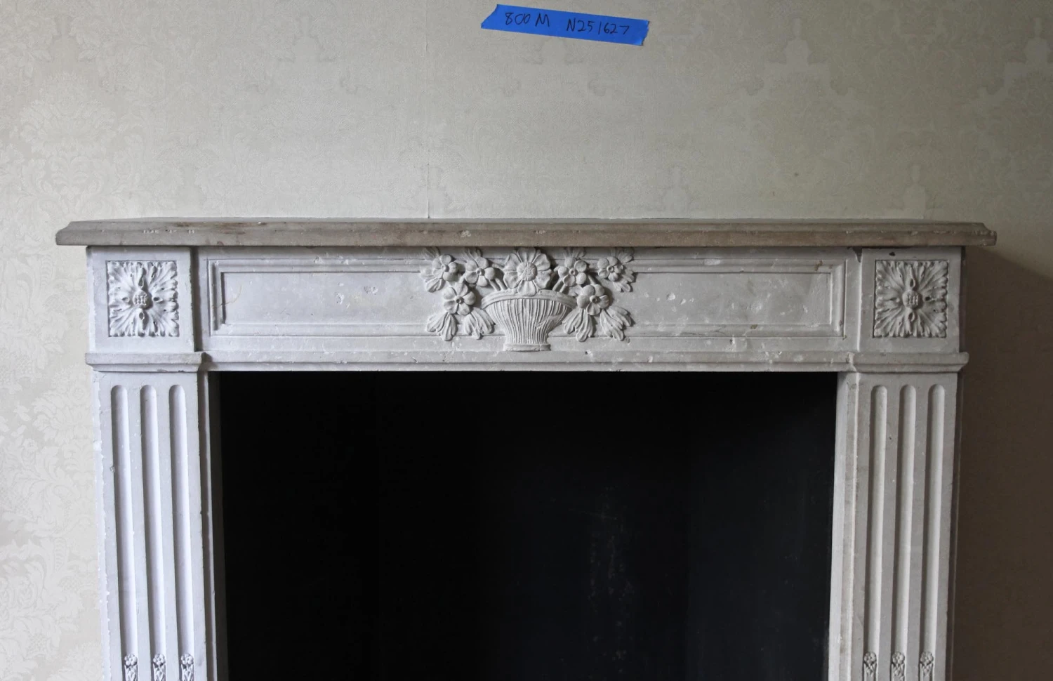 Waldorf Astoria Limestone French Regency Mantel 11 Waldorf Astoria Limestone French Regency Mantel - Image 9