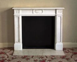 Waldorf Astoria Statuary Marble French Regency Mantel 32 Waldorf Astoria Statuary Marble French Regency Mantel -OGT Sale Store wan251628 15