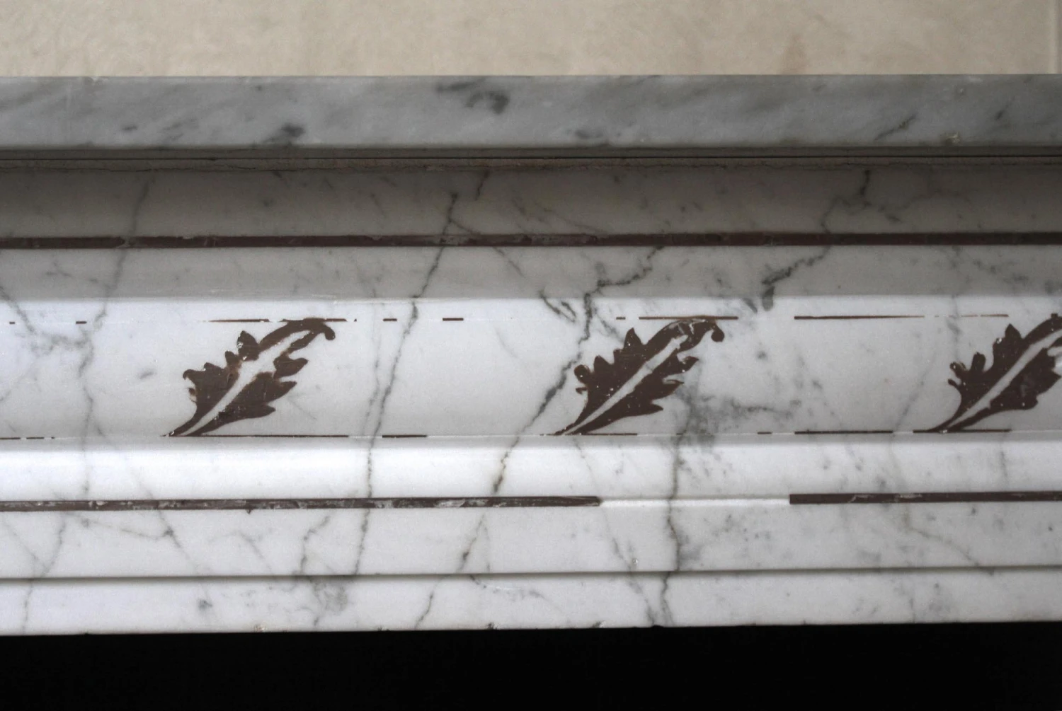 Waldorf Astoria English Regency White Carrara Marble Mantel 9 Waldorf Astoria English Regency White Carrara Marble Mantel - Image 7