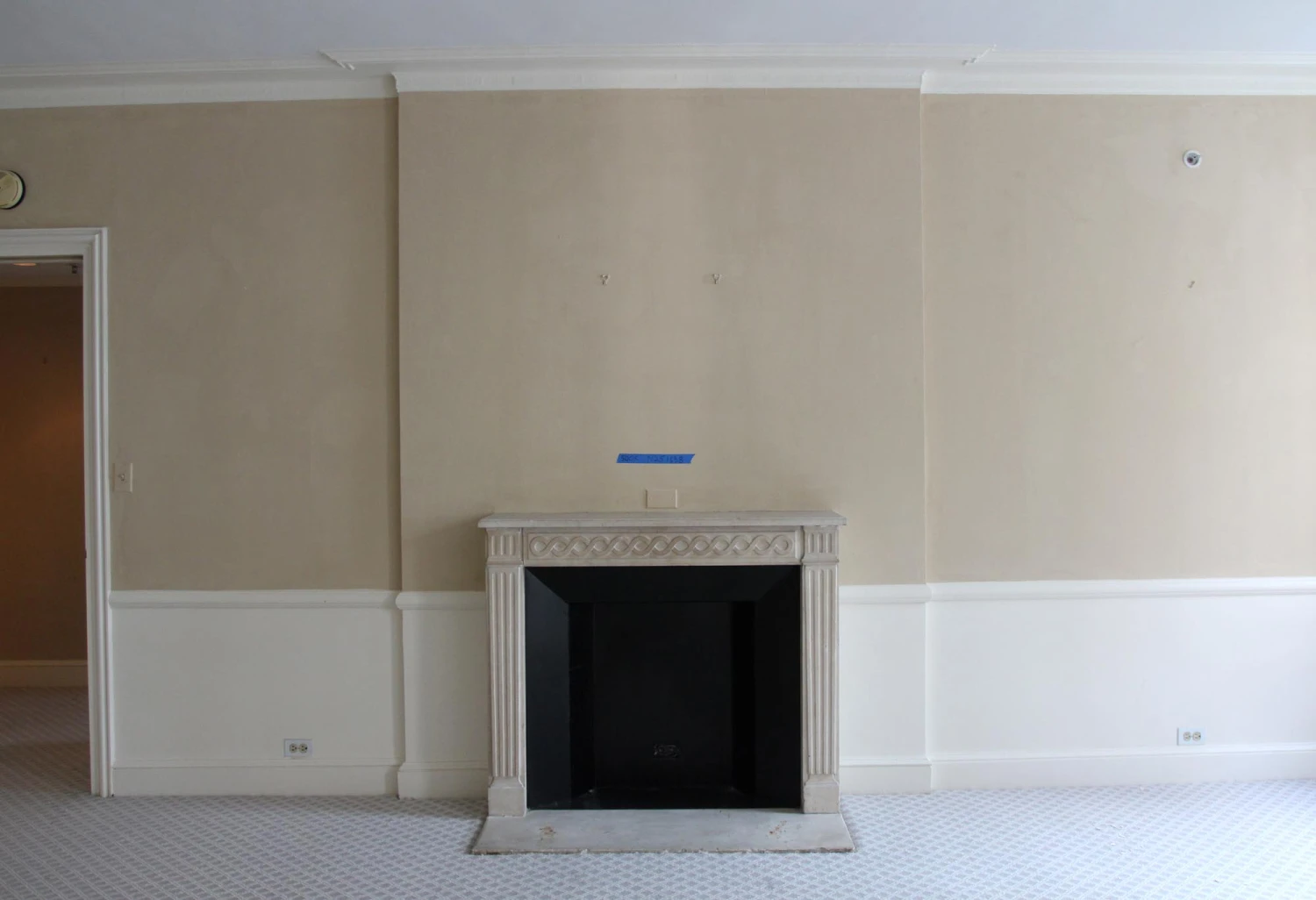 Waldorf Astoria Light Tan Limestone Mantel 16 Waldorf Astoria Light Tan Limestone Mantel - Image 14