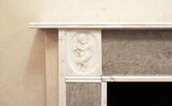 Waldorf Astoria English Regency Tan & Green Marble Mantel 22 Waldorf Astoria English Regency Tan & Green Marble Mantel -OGT Sale Store wan251665 06