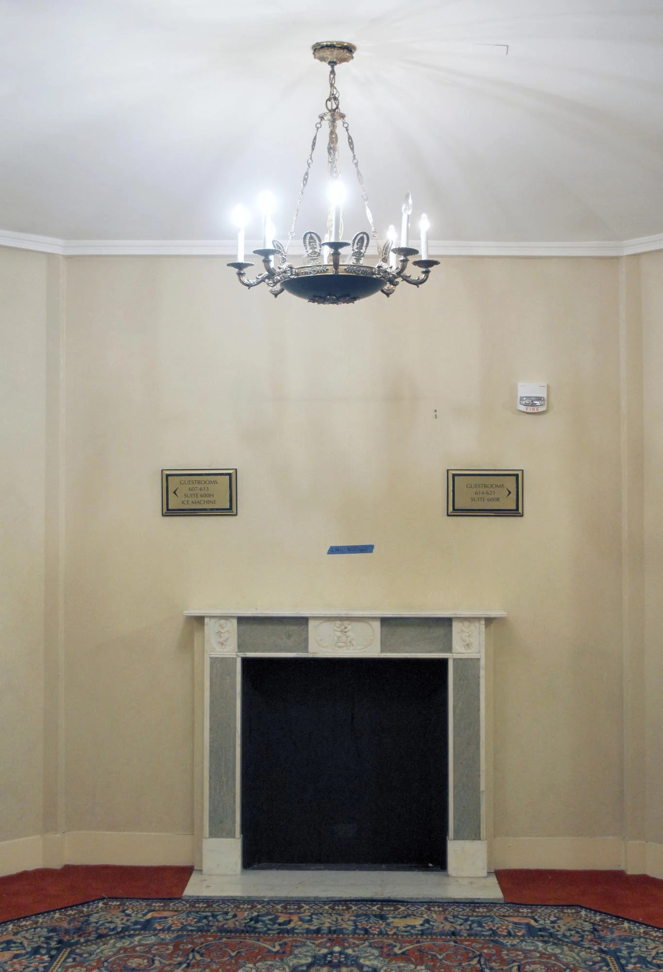 Waldorf Astoria English Regency Tan & Green Marble Mantel 17 Waldorf Astoria English Regency Tan & Green Marble Mantel - Image 15