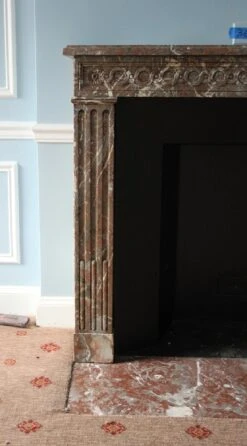 Waldorf Astoria Marble French Regency Louis XVI Mantel -OGT Sale Store wan251680 04