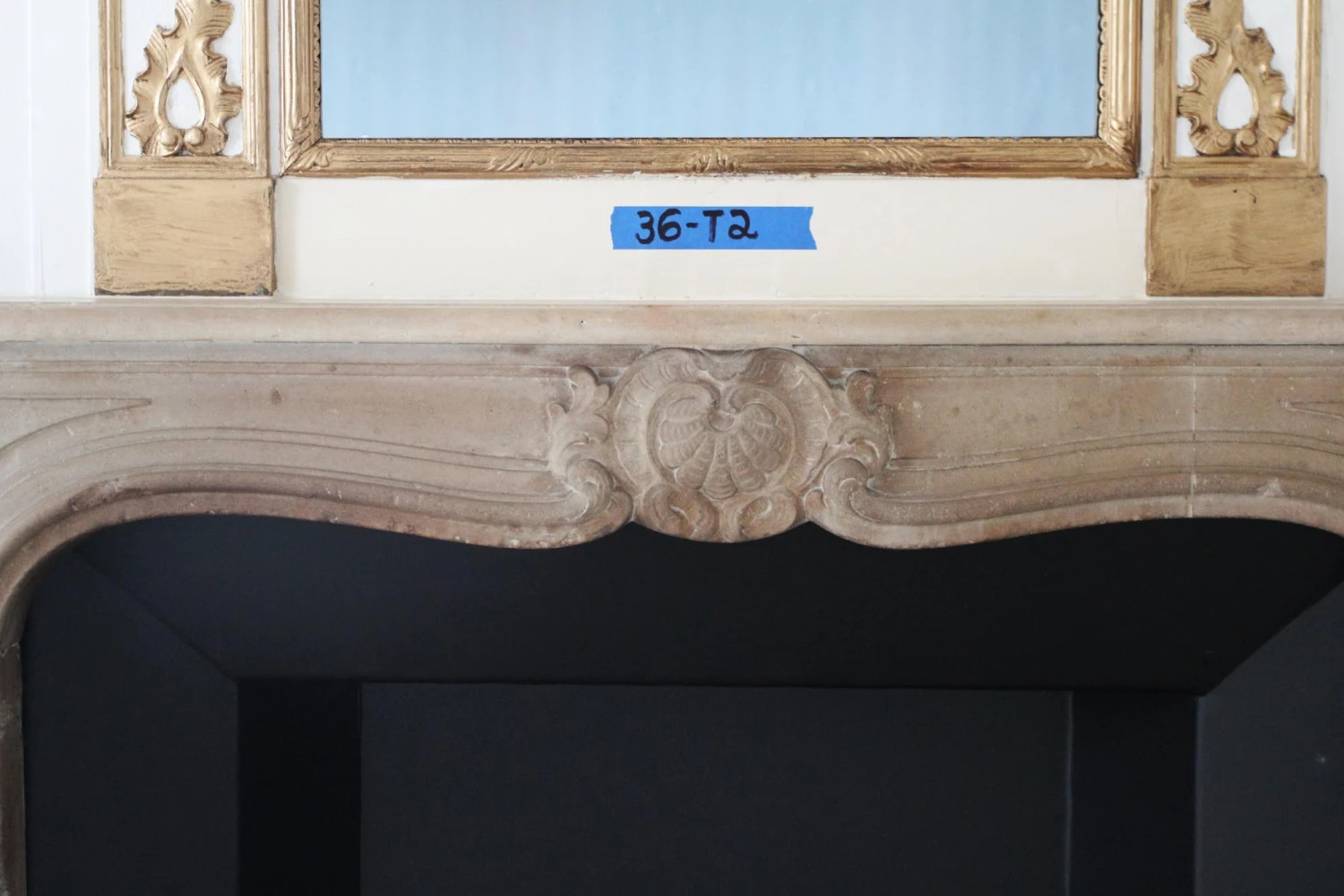 Waldorf Astoria French Louis XV Style Limestone Mantel 8 Waldorf Astoria French Louis XV Style Limestone Mantel - Image 6