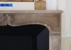 Waldorf Astoria French Louis XV Style Limestone Mantel 22 Waldorf Astoria French Louis XV Style Limestone Mantel -OGT Sale Store wan251682 07