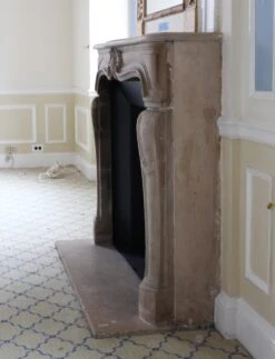 Waldorf Astoria French Louis XV Style Limestone Mantel 29 Waldorf Astoria French Louis XV Style Limestone Mantel -OGT Sale Store wan251682 14