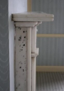 Waldorf Astoria English White & Tan Marble Mantel 24 Waldorf Astoria English White & Tan Marble Mantel -OGT Sale Store wan251686 11