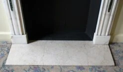 Waldorf Astoria White Marble Mantel With Green Inlay 24 Waldorf Astoria White Marble Mantel With Green Inlay -OGT Sale Store wan251687 10